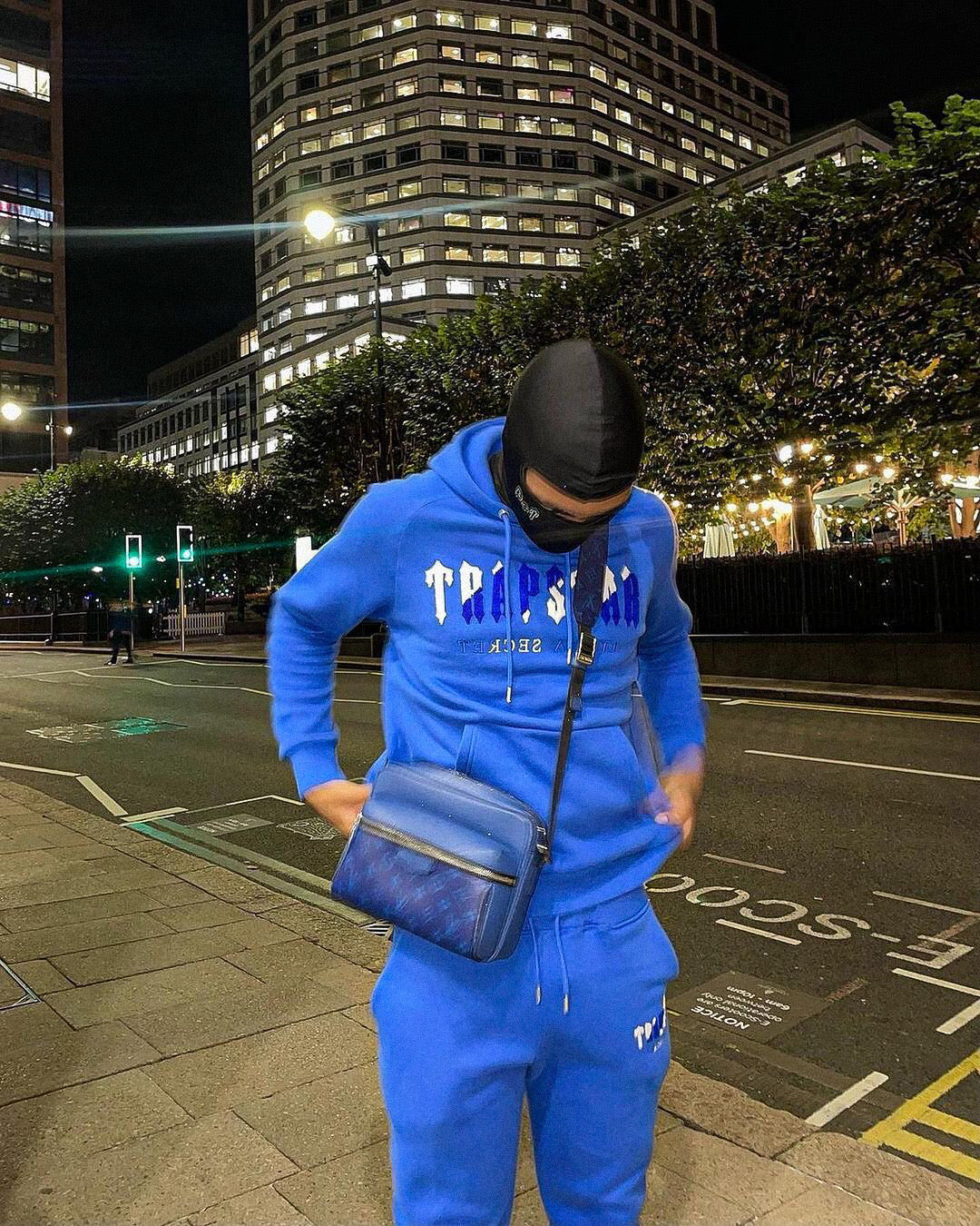 TRAPSTAR セットアップ DECODED BLUE