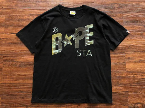 B@PE T-シャツ ブラック