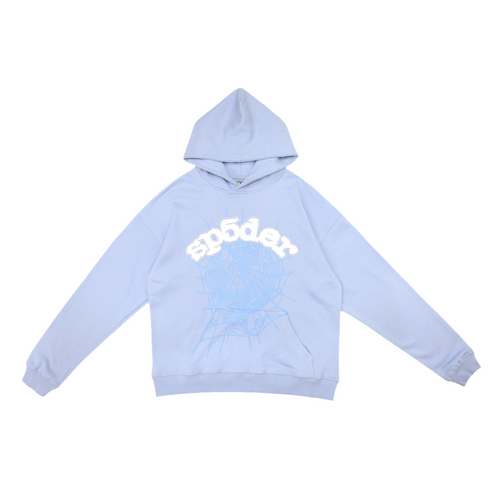 Sp5der パーカー/Sky Blue