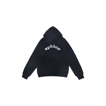 Sp5der パーカー　ラインストーン