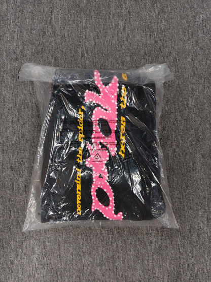 Sp5der BLACK スウェットパンツ