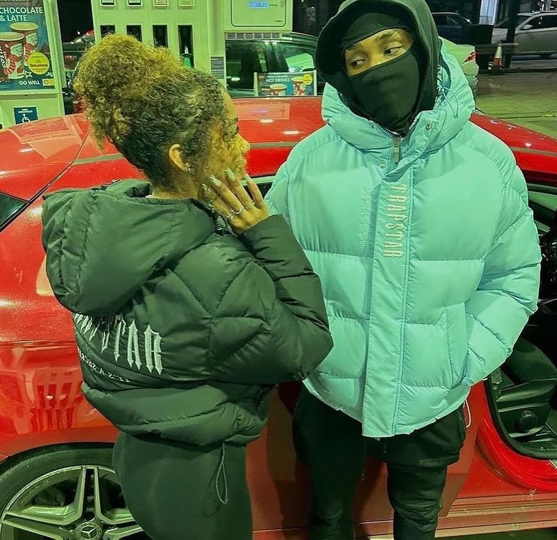 TRAPSTAR 新ダウンジャケット　Blue
