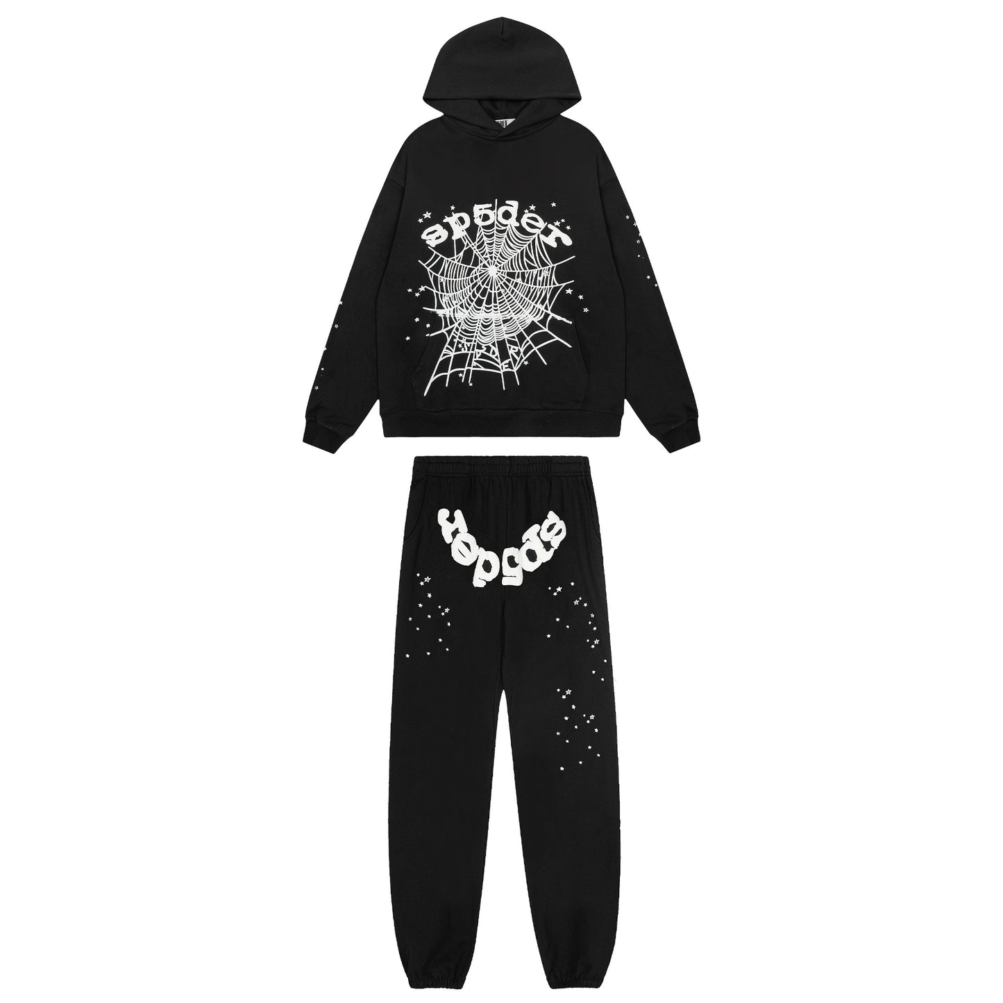 Sp5der ブラックセットアップ