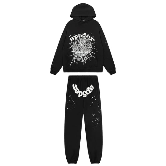 Sp5der ブラックセットアップ