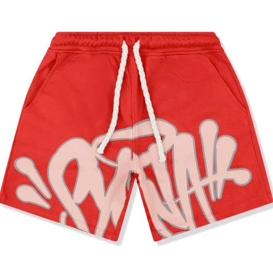 シナワールド　ハーフパンツ　レッド