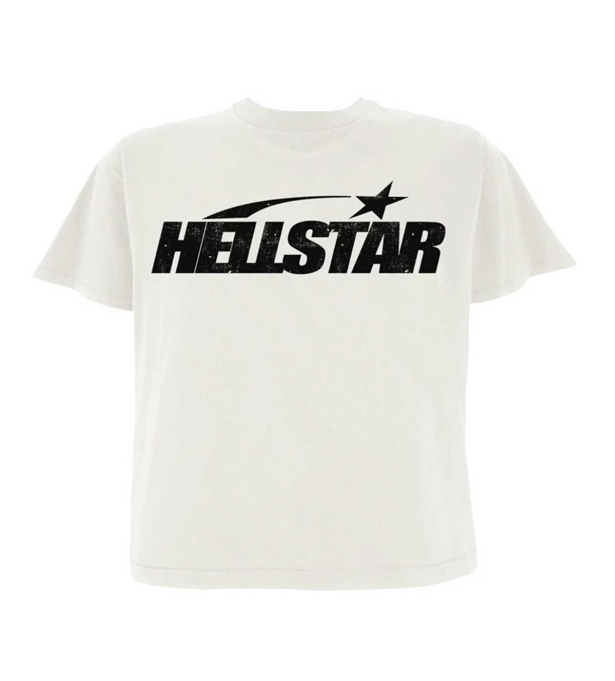 HELLSTAR STUDIOS CLASSIC LOGO CREAM Tシャツ