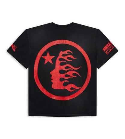 HELLSTAR SPORTS BEAT US! (BLACK/RED)  Tシャツ