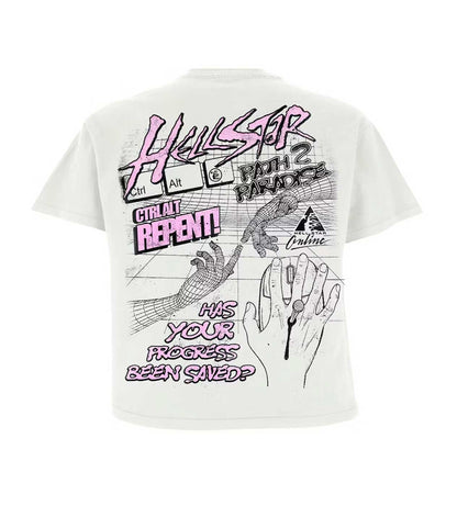 HELLSTAR STUDIOS ONLINE CREAM  Tシャツ