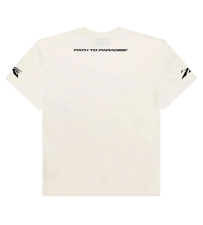 HELLSTAR THORN GLITTER WHITE Tシャツ