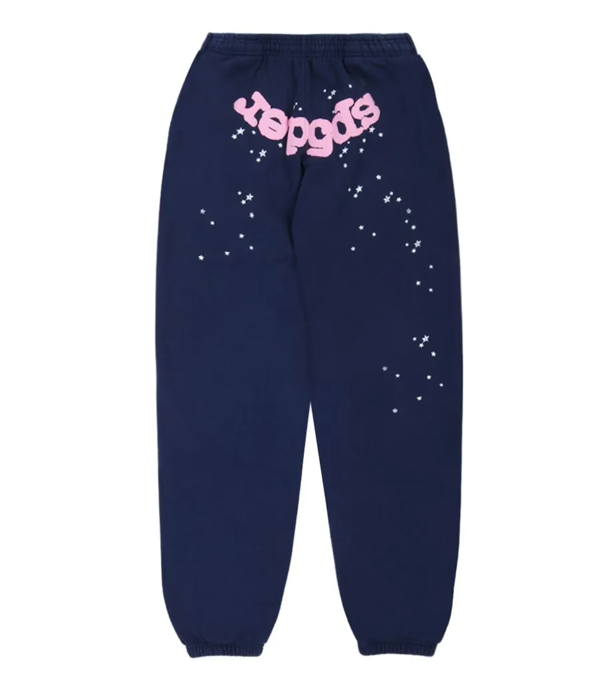 Sp5der ATLANTA NAVY スウェットパンツ