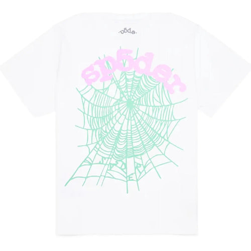 Sp5der OG Web  Tee White