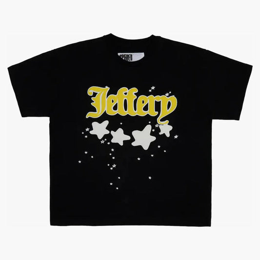 Sp5der Focused Jeffery Heavyweight Tee Black